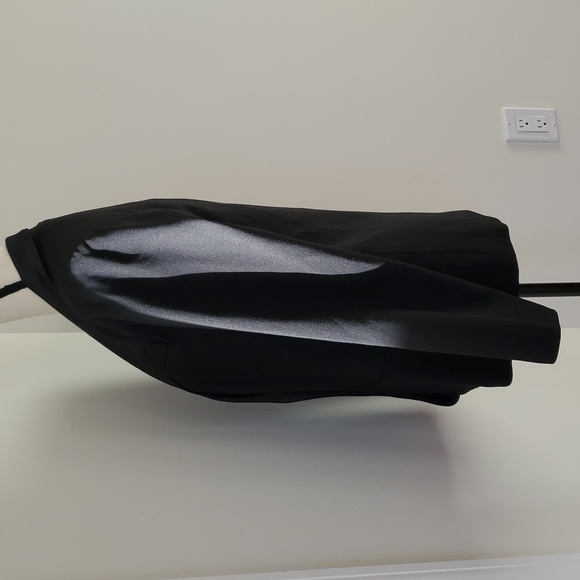 Velvet By Graham & Spencer NWT Black One-Button Tuxedo Jacket Size XS - Picture 3 of 5